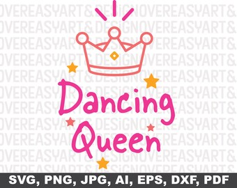 Download Dancing Queen Svg Etsy