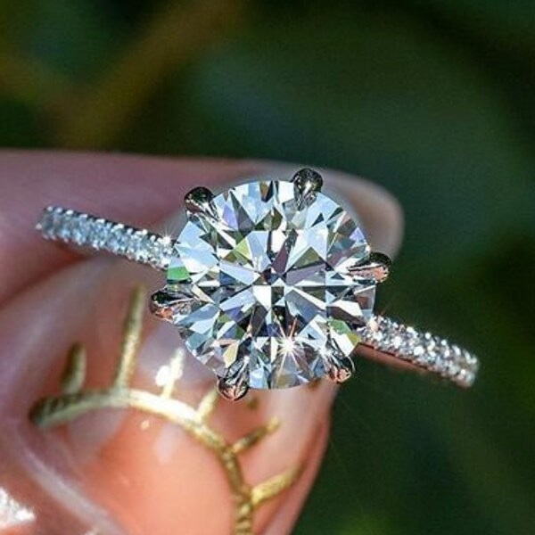 Tulip Setting Ring Etsy