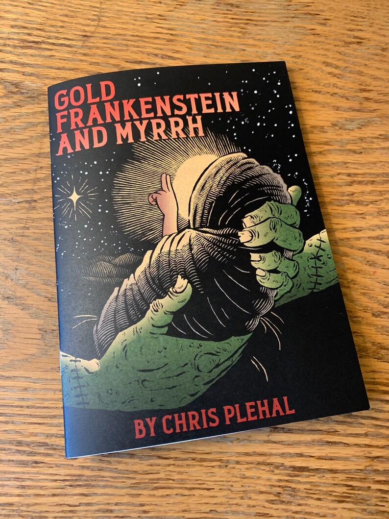 Gold Frankenstein and Myrrh | Etsy