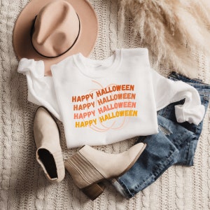 Happy Halloween Crewneck | Halloween Sweater | Fall Sweater | Happy Halloween | Fall Shirts
