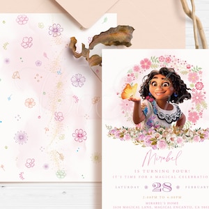 Mirabel Invitation, Encanto Birthday Invitation, Editable Party Invite Template, Digital, Printable