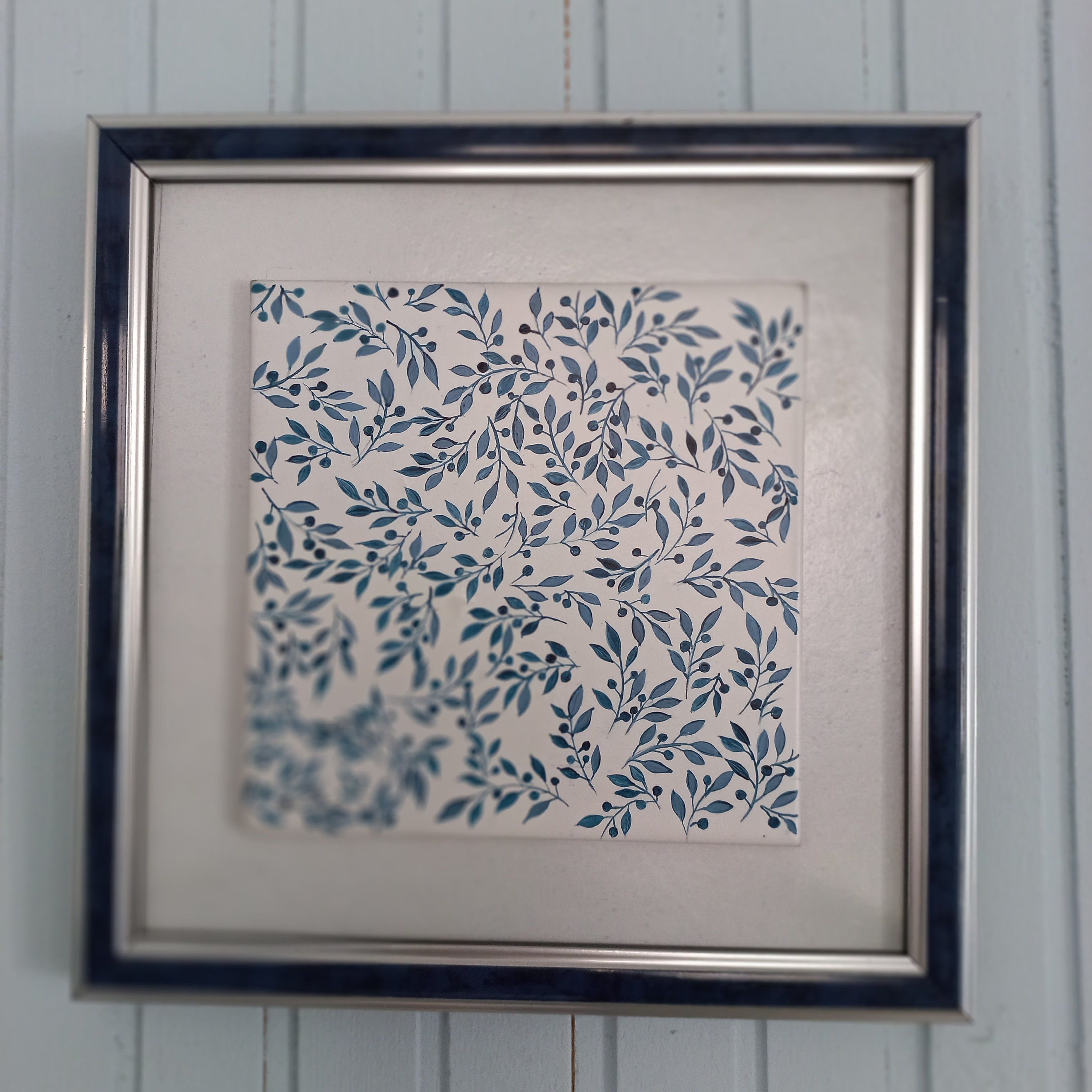 Wall Hanging Decor Handpainted Tiles Wall Art Tile Wall Etsy UK