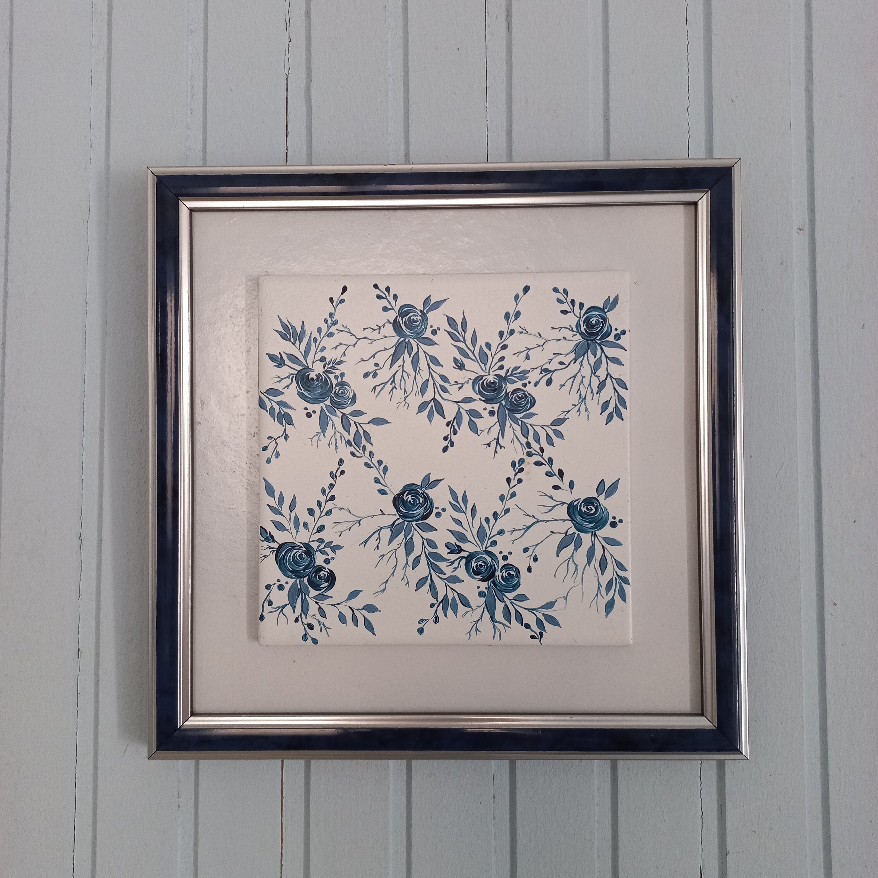 Wall Hanging Decor Handpainted Tiles Wall Art Tile Wall Etsy UK