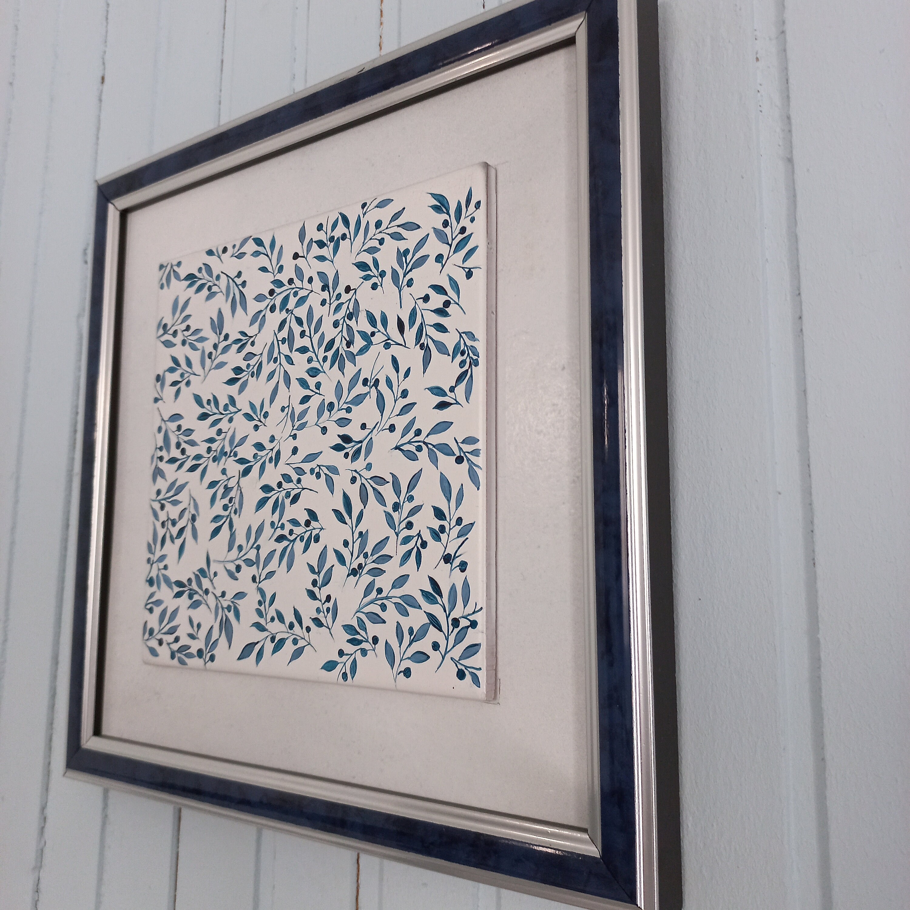 Wall Hanging Decor Handpainted Tiles Wall Art Tile Wall Etsy UK