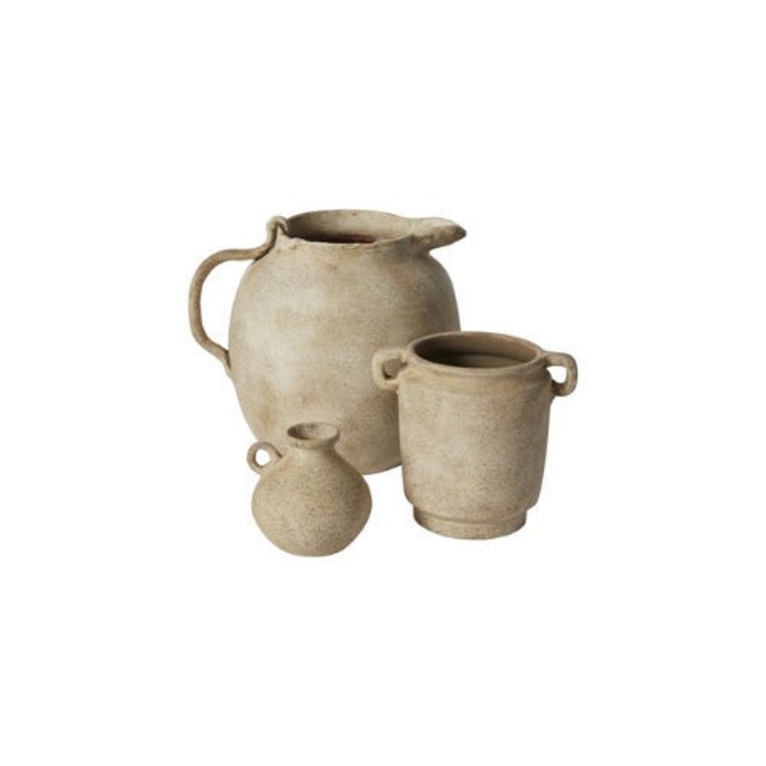Clay Pot Textured Clay Pot Clay Bud Vase Jug Vase Home Decor Ancient