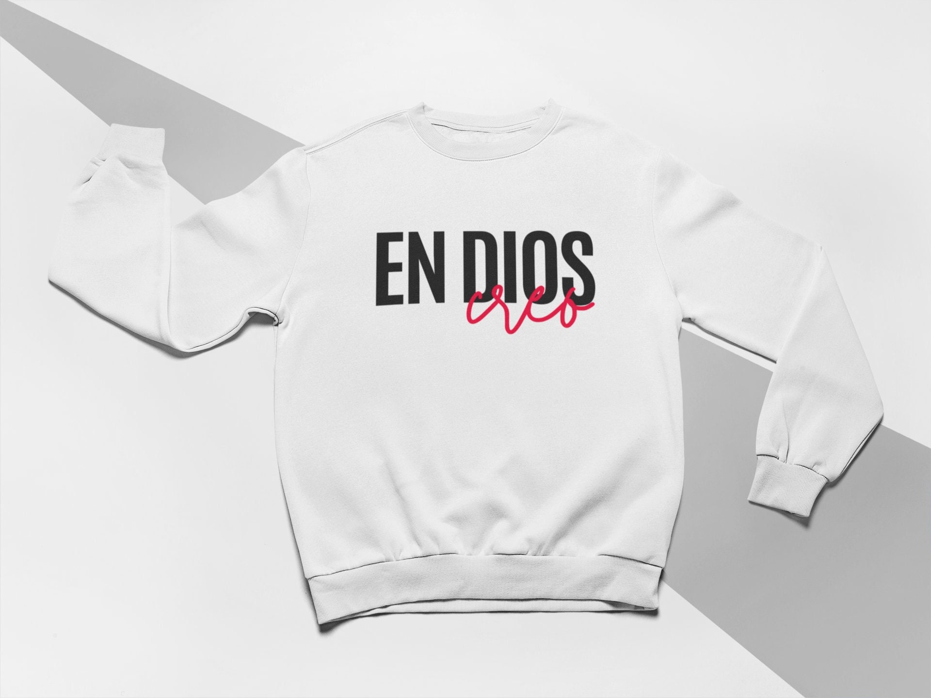 En Dios Creo Sweatshirt Latina Tshirt Religious Spanish - Etsy