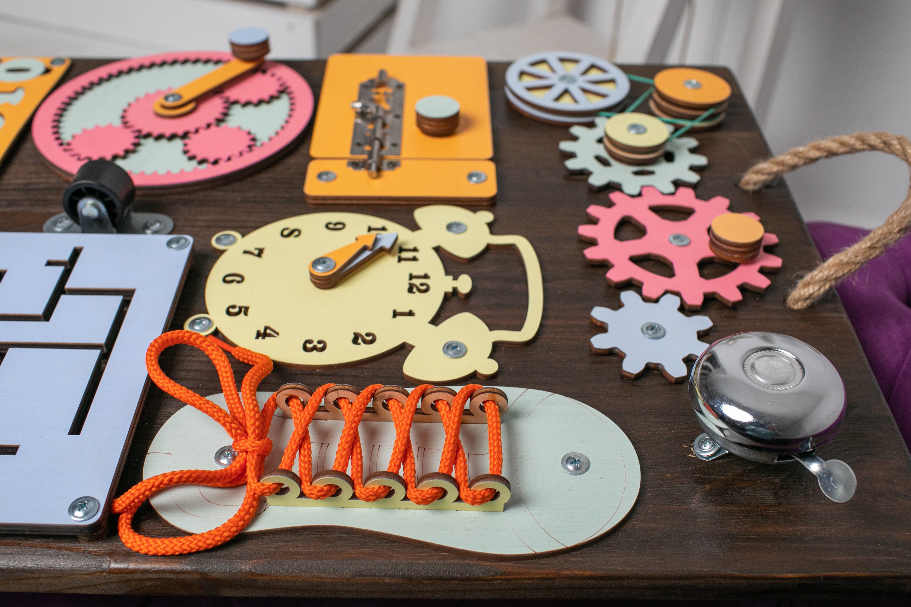 Montessori Board Montessori Spielzeug Kleinkind beschäftigt | Etsy