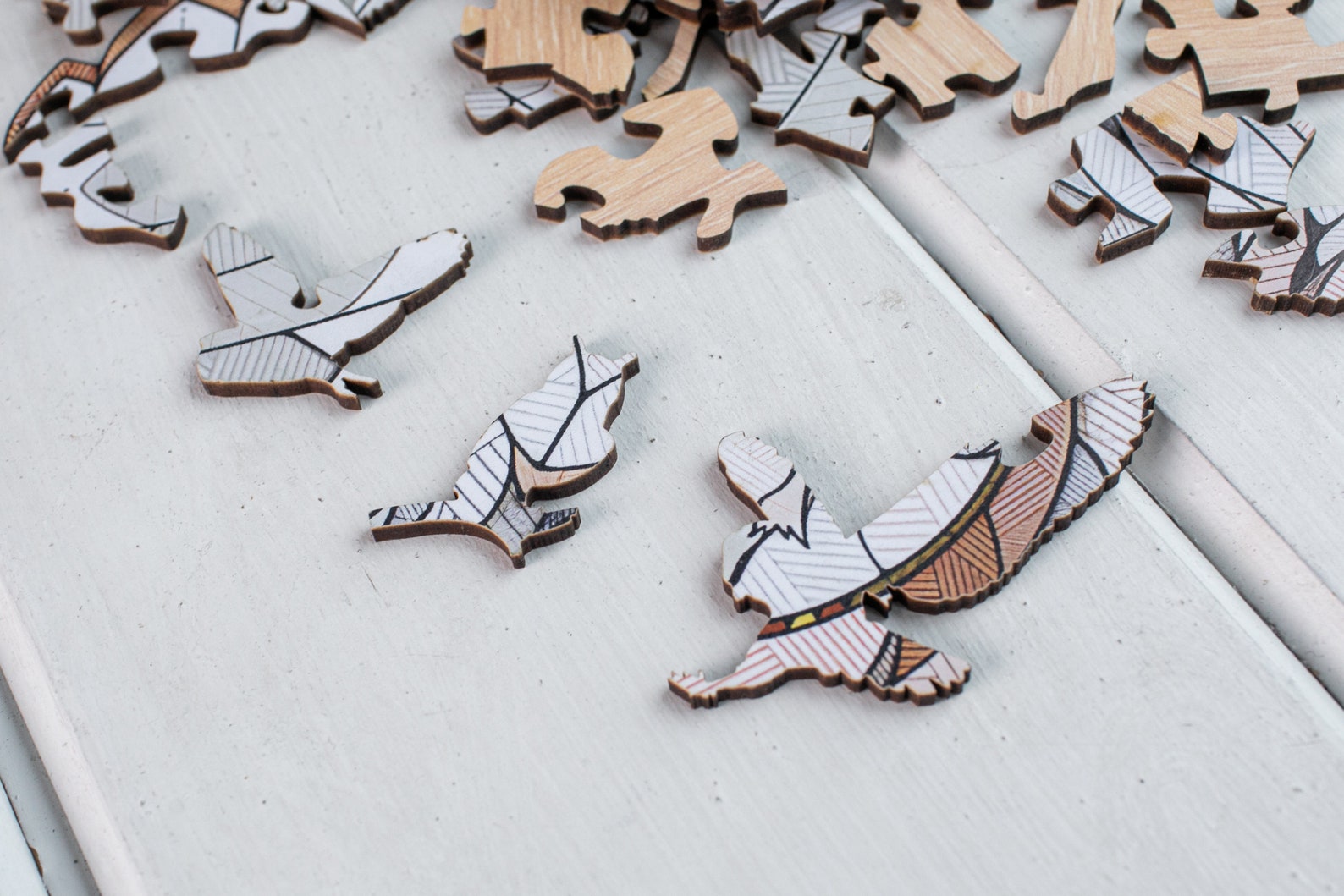 3D Wooden Puzzle For Adults and Kids Animals Shape Puzzle
