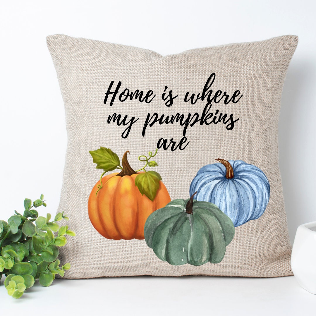 Fall Pillow Cover Pumpkin Thanksgiving Halloween Dwarf Sofa Pillow Cover  Witch Hat Striped Sofa Decoration Throw Pillow Cover