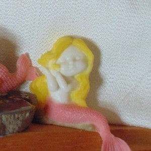 Mermaid Soaps Fair Skin 6, Mermaids soap, beach soap, girls birthday favor, novelty soap, girls party favor, bath soap, soap, beach decor