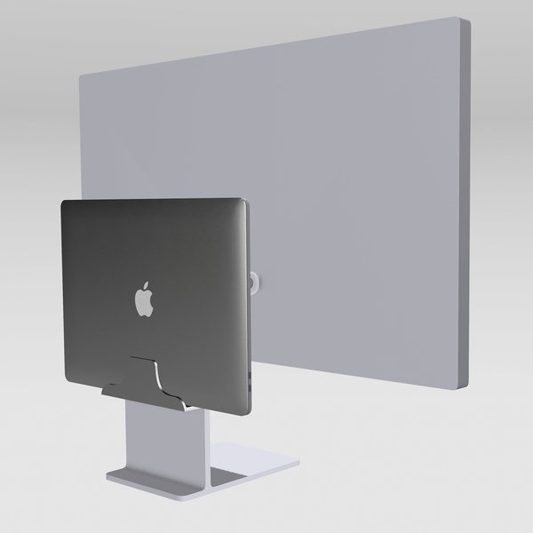 Apple Studio Display "MacBook" Holder for tilt- and height-adjustable stand