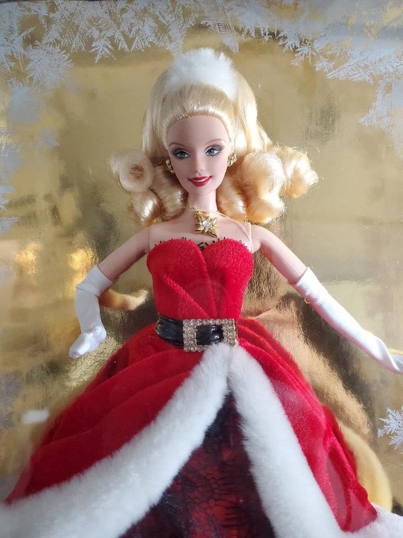 Barbie 2007 holiday collector doll hot sale