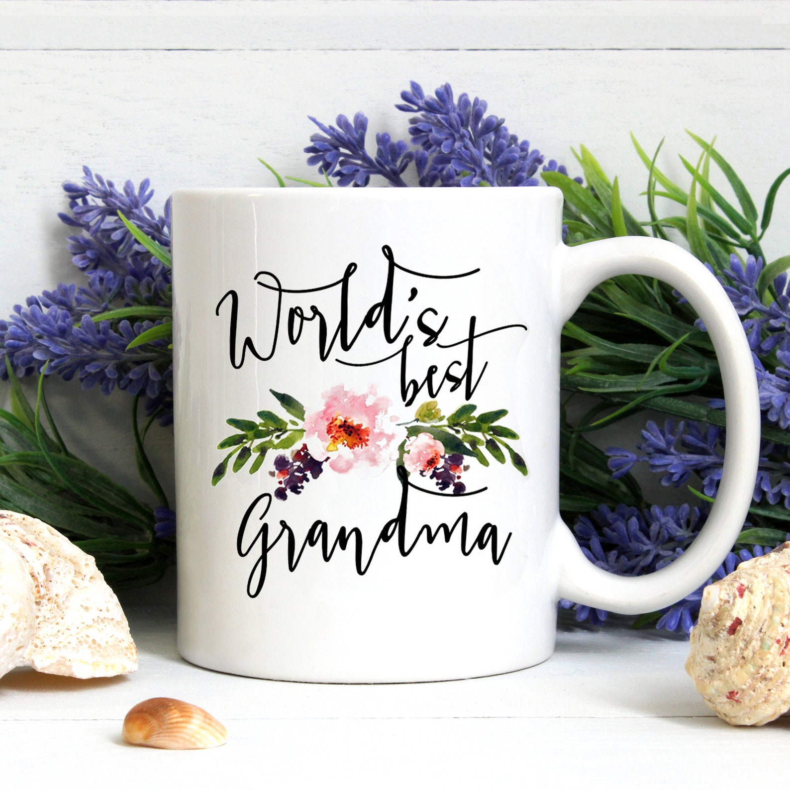Personalized World's Best Grandma Mug Grandma Mugs Etsy