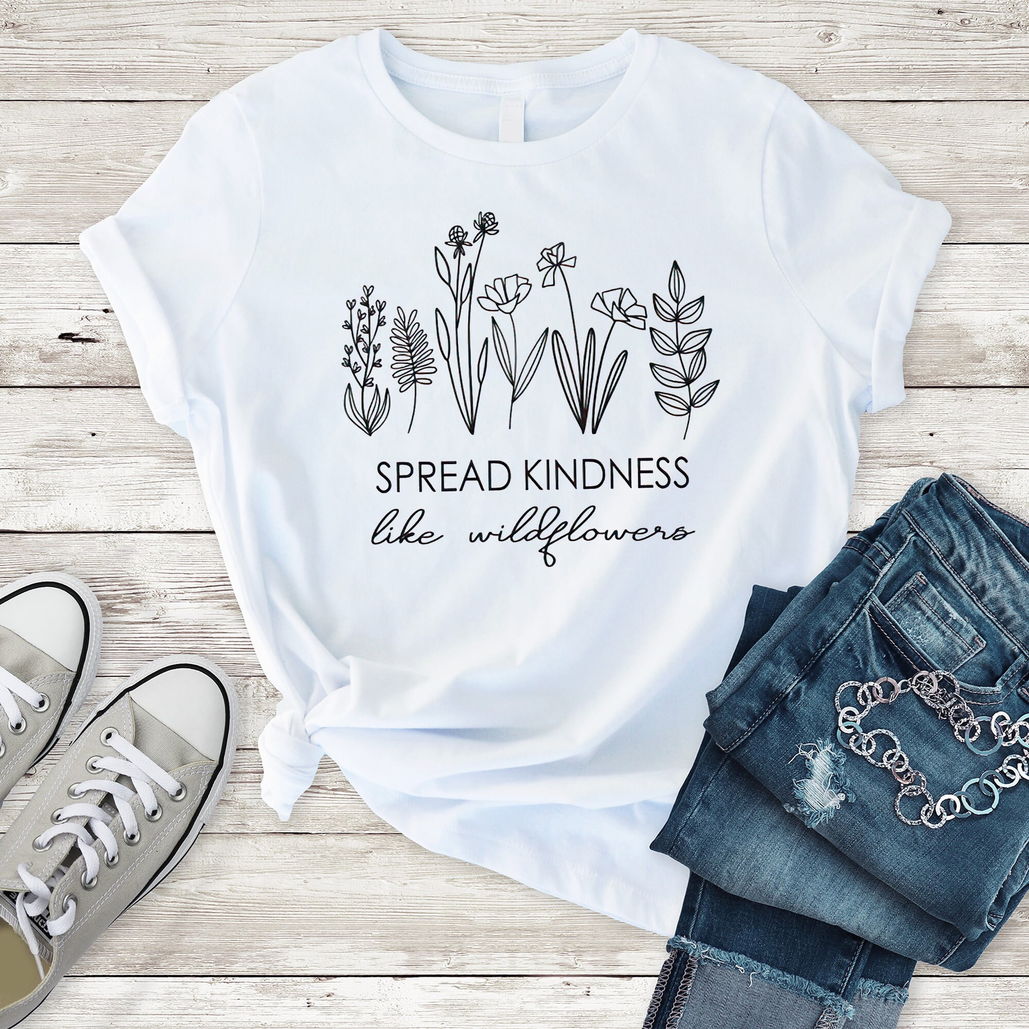 Spread Kindness Shirt Kindness TShirt Be Kind Shirt Etsy
