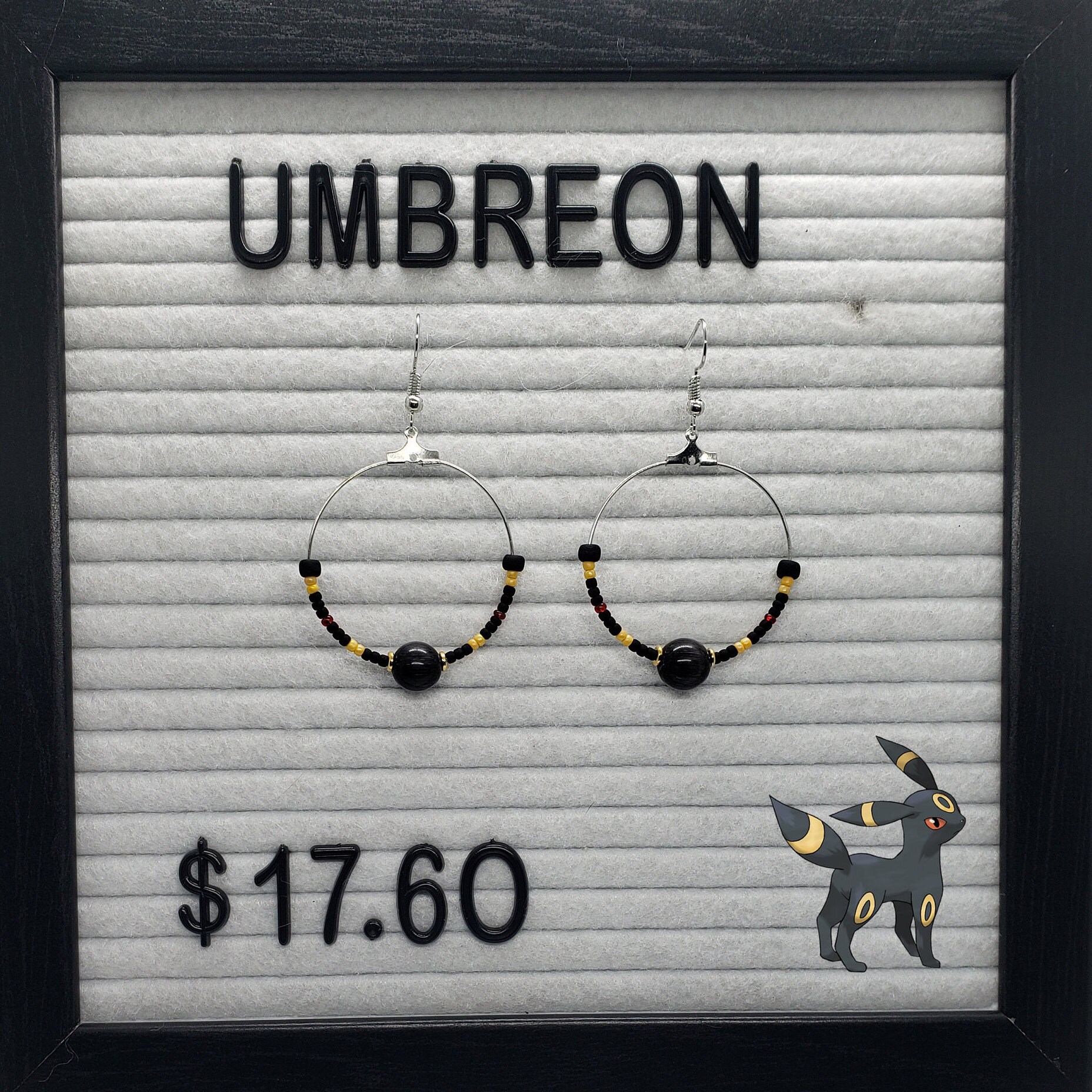 Umbreon Earrings 