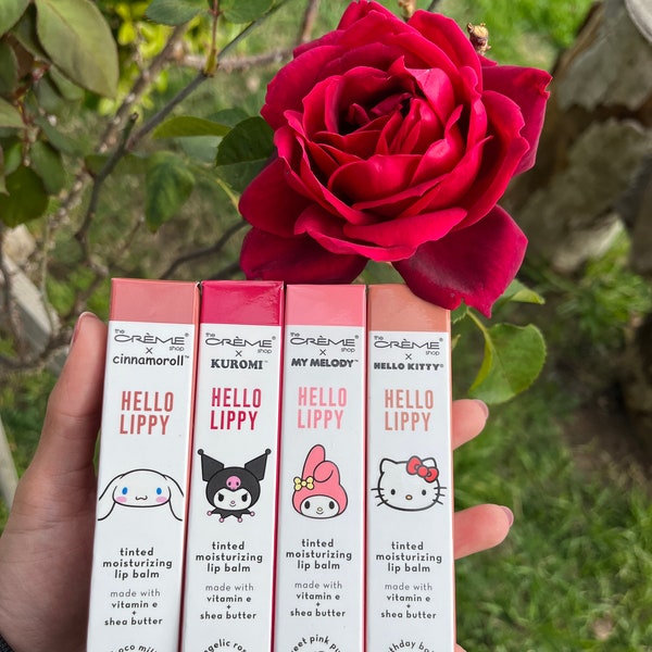 Sanrio hello lippy lip balms