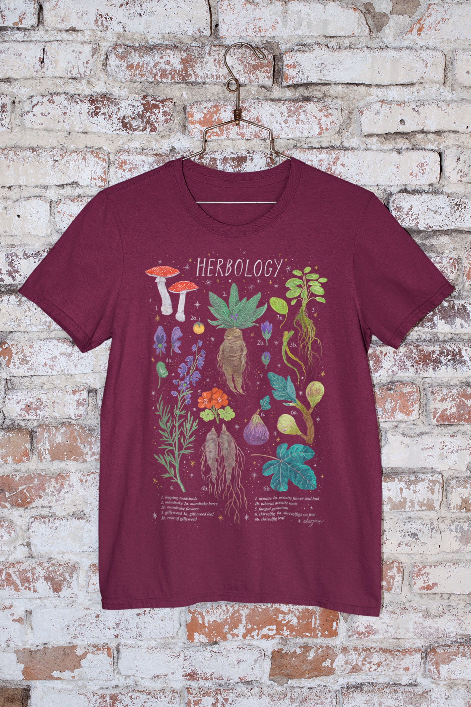 etsy herbology sweatshirt