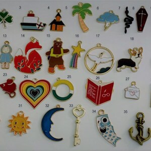 Magic's Lenormand Charms 36 Colorful Charms w/ Tin Box image 2