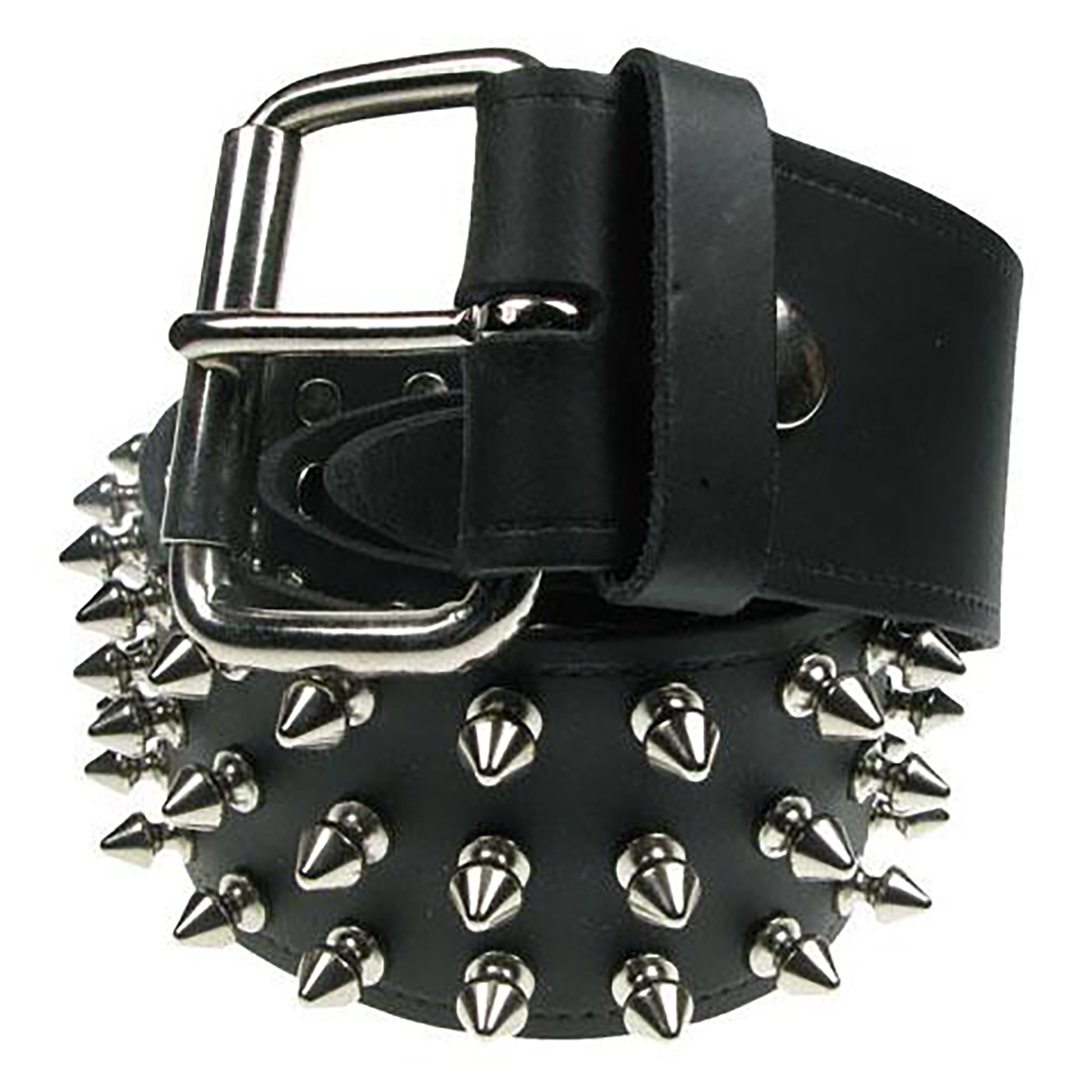 Stud Belt With Spike Studs. Studded Belt With 1 2 3 or 4 - Etsy UK