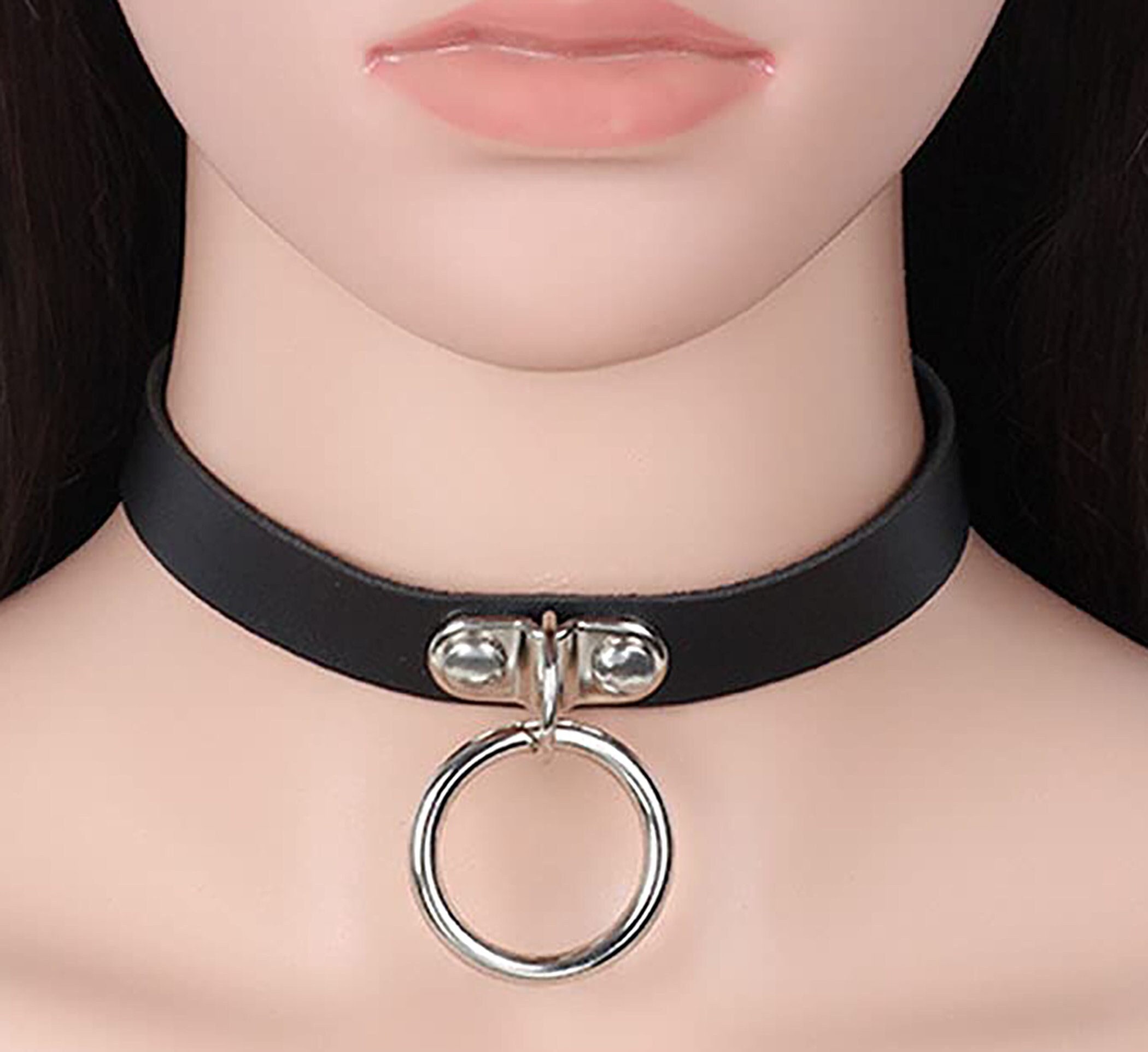 Silver neck best sale band