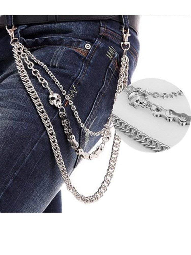 Men Women Fashion Biker Wallet Chain Punk Hip-hop Pants - Etsy UK