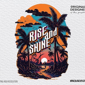 Retro Vintage Clipart | Sun Svg | Retro Sunset Png | Summer Png | Designs Downloads | Vintage Retro Sunset Svg | Sunrise Cut File