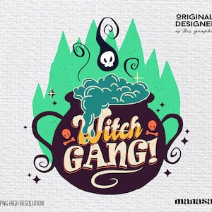 Witch Png | Magic Png | Gothic Png | Witchcraft Png Clipart | Watercolour Pentagram Clipart | Retro Celestial Png Designs | Halloween Svg
