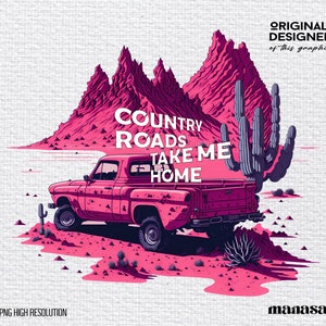Sublimation Design | Digital Download | Country Shirt | John Denver | Country Roads Take Me Home Svg | Country Png | Cut Files