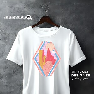 Desert Vibes PNG, Desert Darlin, Desert Design PNG, Desert T Shirt Design, Designs Download, Digital Download, Popular PNG, Pink desert png