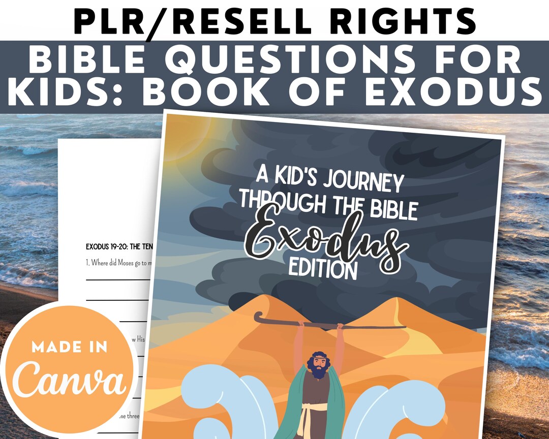 Editable PLR Christian Bible Study | PLR Resell Canva Template ...