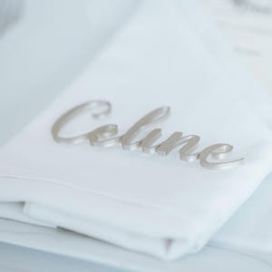 Marque-place personnalisé en 3D – Mariage, Anniversaire, Événements