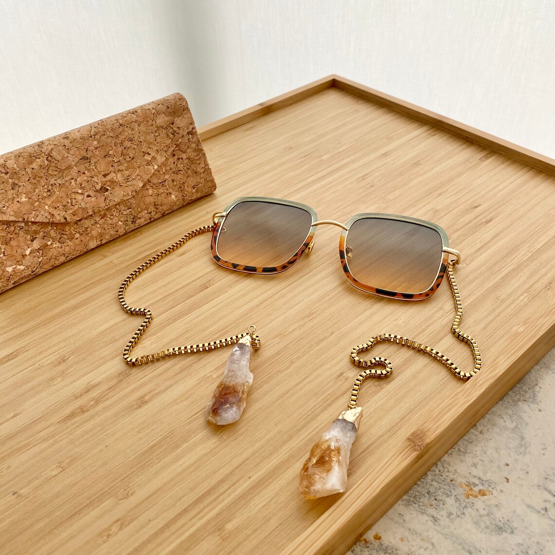 Sold OutCustom Real Crystal Gemstone Fashion Sunglasses Etsy