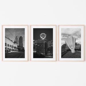 Kansas City Collection - Set of 3 - - Wall Art Gallery, Digital Print, Printable Art, DIY Printable, Poster, Kansas City, KC, Midwest