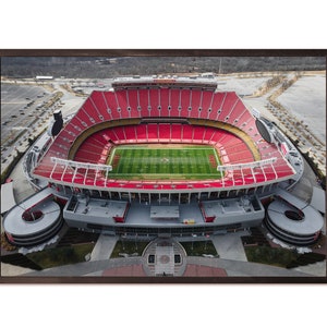 Arrowhead Stadium - - Wall Art, Digital Print, Printable Art, DIY Printable, Poster, Kansas City, KC Chiefs, NFL, Football, Chiefs Kingdom