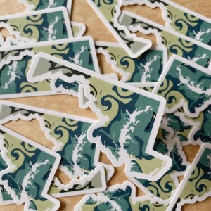 Maryland State Sticker | Waterproof Water bottle Sticker