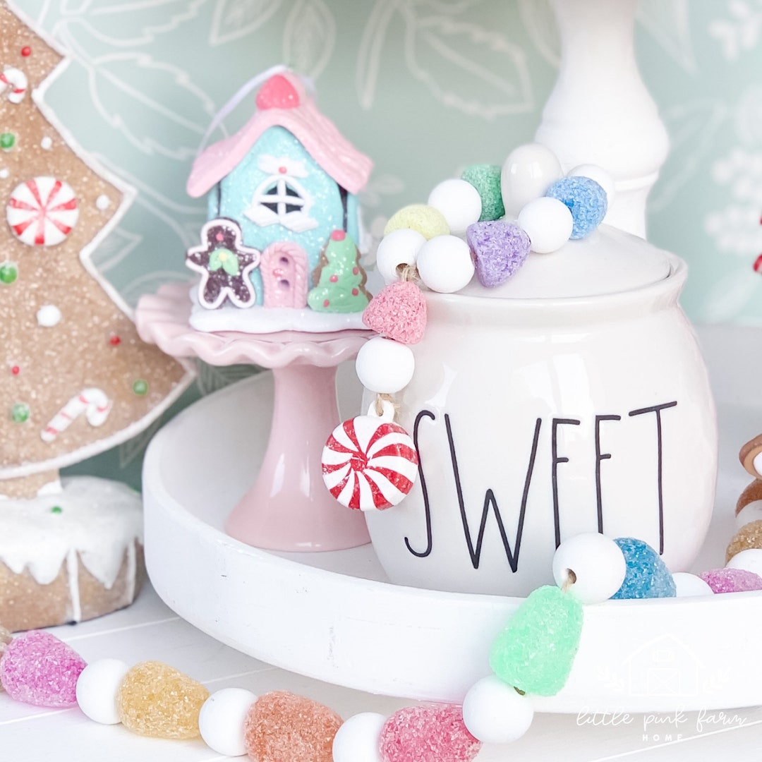 Gumdrop Peppermint Garland Loop Etsy