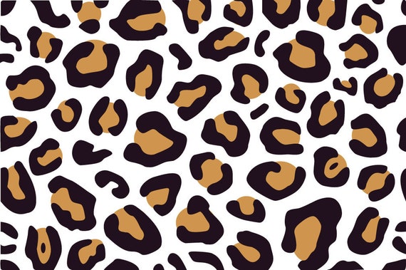 Leopard Cheetah Animal Print Seamless Pattern Vector Svg,png,dxf,eps Cricut  Digital Download Instant Download - Etsy