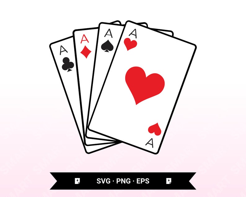Poker Playing Card Set Svg,png,eps Digital Downloadinstant Download Etsy