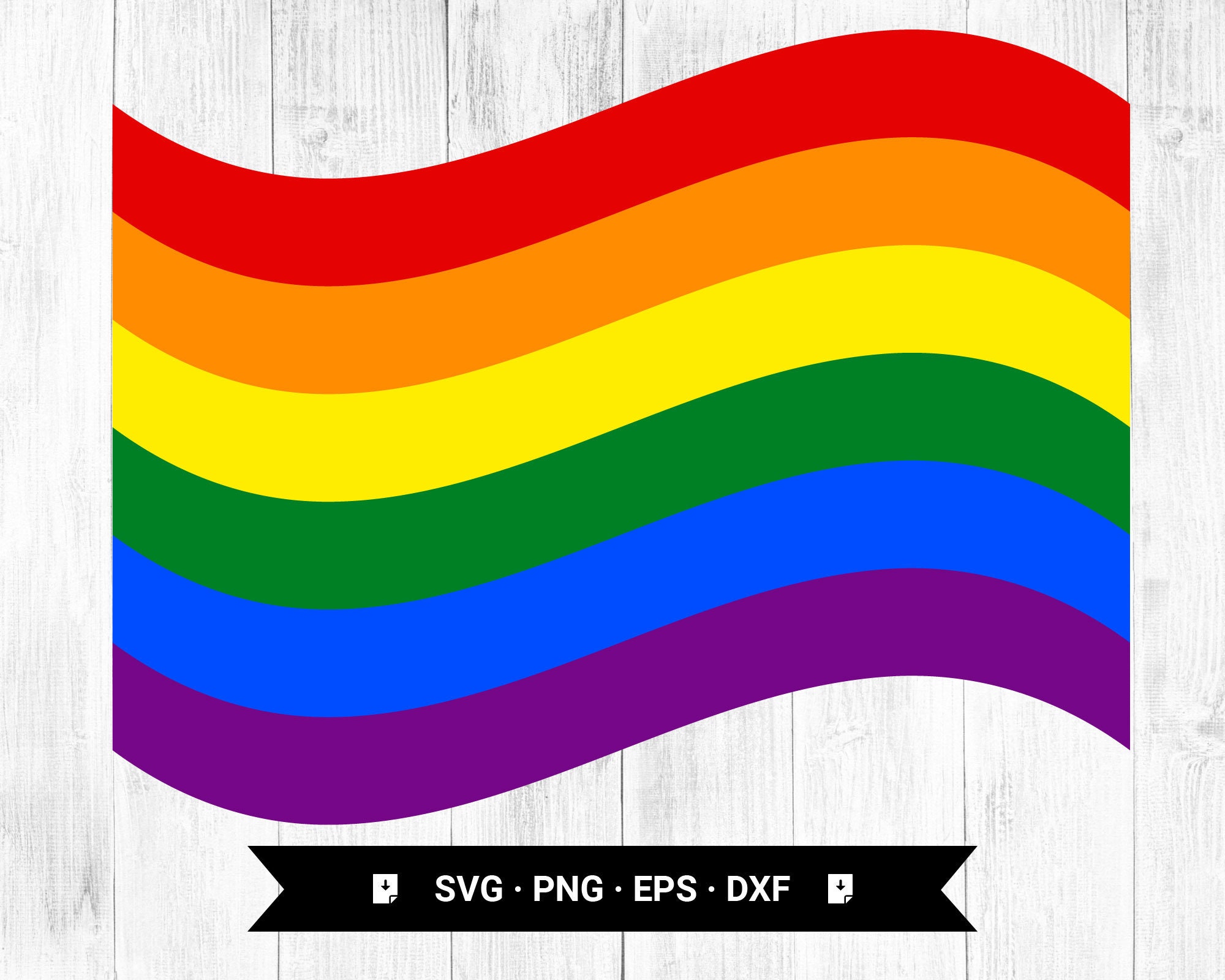 Pride flag pride SVG pride PNGlayered pride pride DFX | Etsy