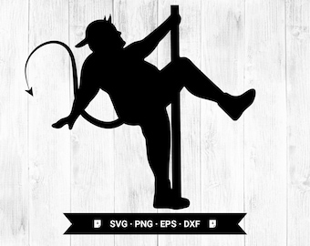 Man Dance for Biscuits and Gravy strippers svg silueta Man Clip Art PNG, EPS, dxf, descarga digital - Descarga digital - Descarga instantánea