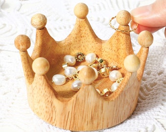 Candy Holder Gift Display Storage Cute Jewelry Box Ring Wedding Princess Crown 