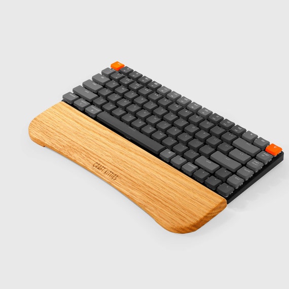 KEYBOARD WRIST REST Set of Wood Wrist Rest Pad Keyboard Support Cushion Keyboard  Accessories Rose-rubber-redoak Wood Mouse Wrist Pad 