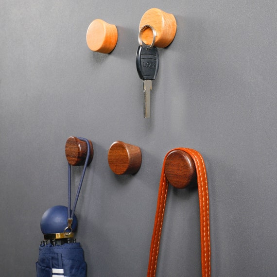 4pcs Decorative Wall Hooks Wall Mounted Coat Hooks Room Bags Purses Hanging  Hooks