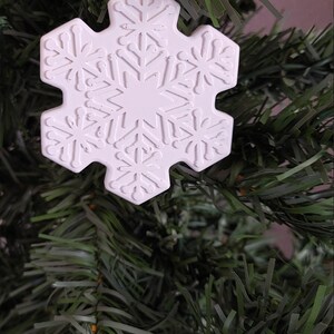 Set of 6 Snowflake Ornaments