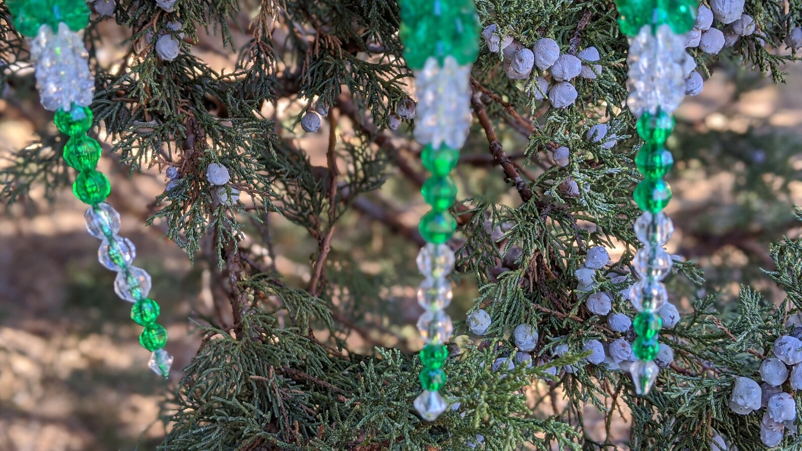 Handmade Christmas Ornaments Christmas Tree Icicles Etsy