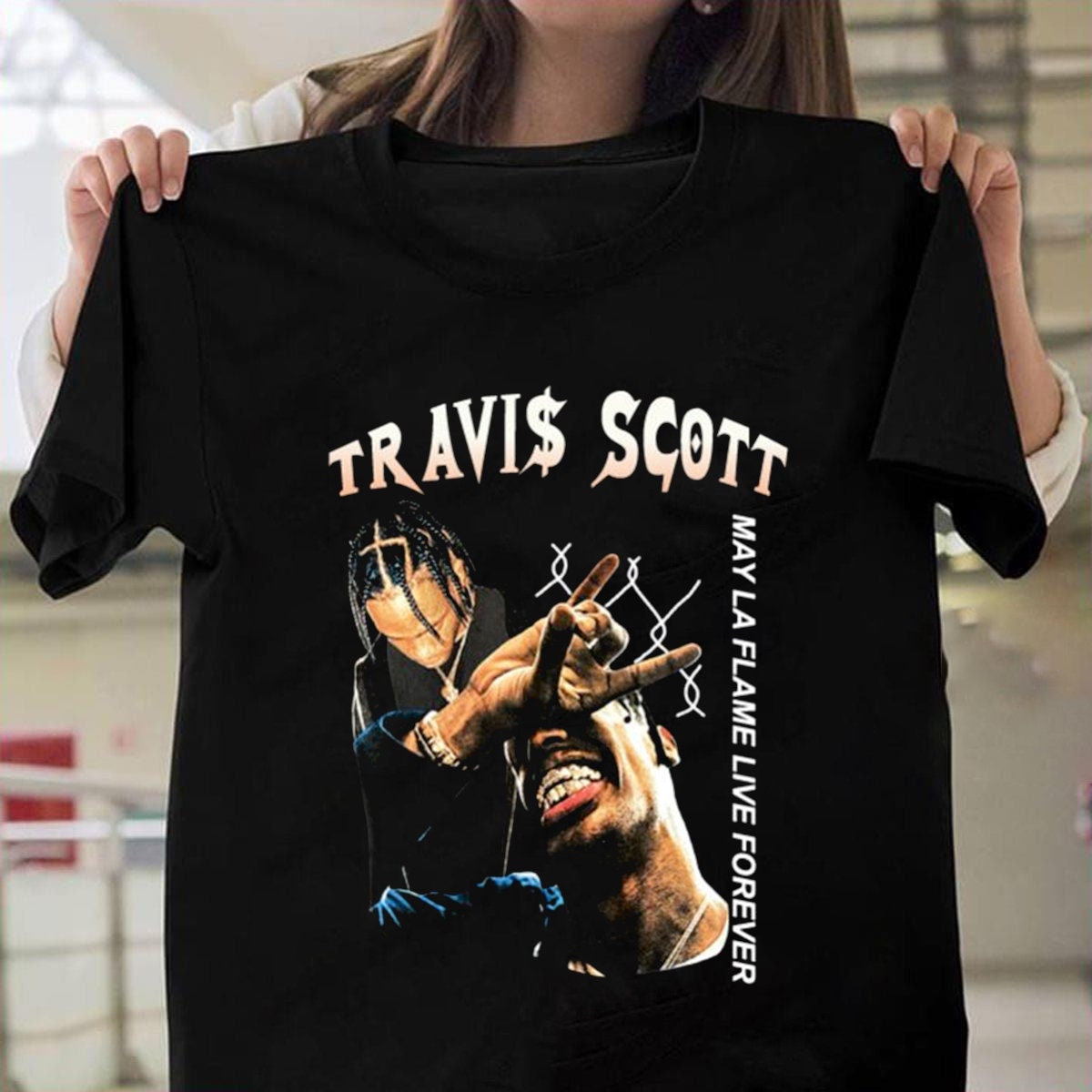 Vintage Rap Travis Scott Shirt Travis Scott Tshirt Travis Etsy