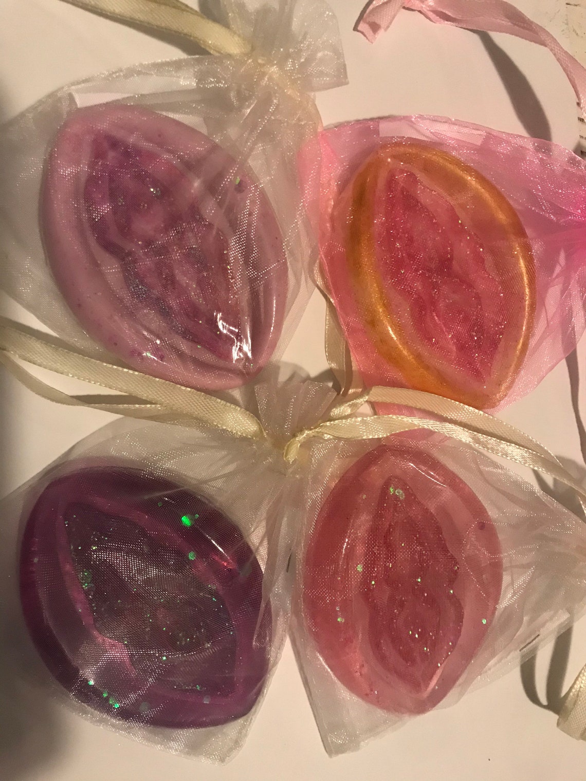 Glitzernde Yoni Seife Vulva Soap Glitter Handmade Etsy