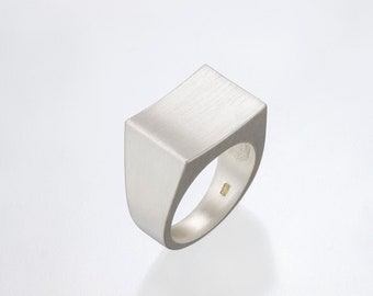 Bague classique en argent
