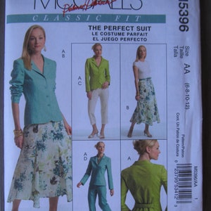 McCall&#39;s Perfect Suit Pattern