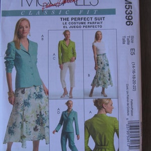 McCall&#39;s Perfect Suit Pattern